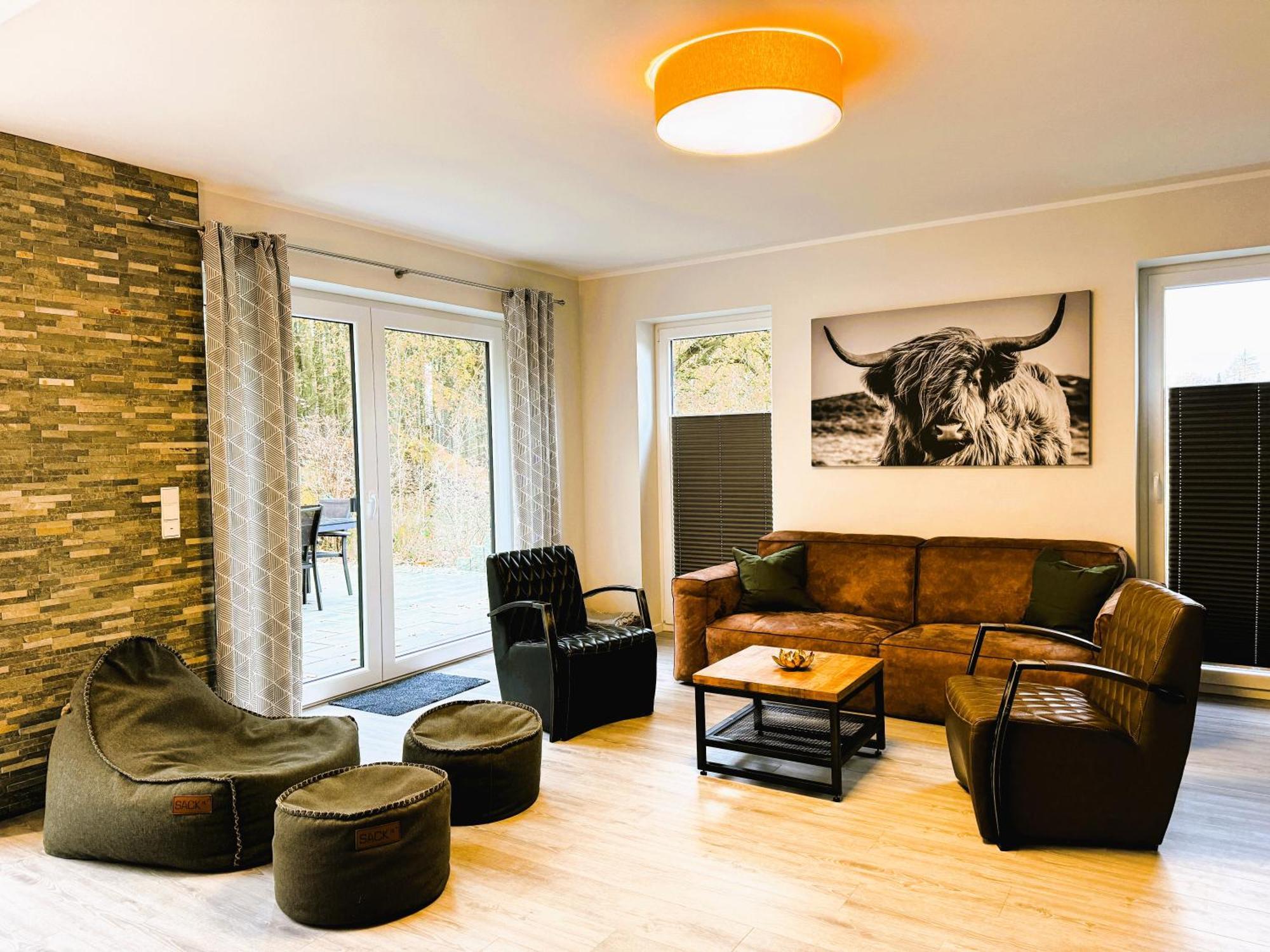 Villa Thormarcon Am Plauer See Fuer 18 Gaeste, Sauna, Pool Lenz Luaran gambar